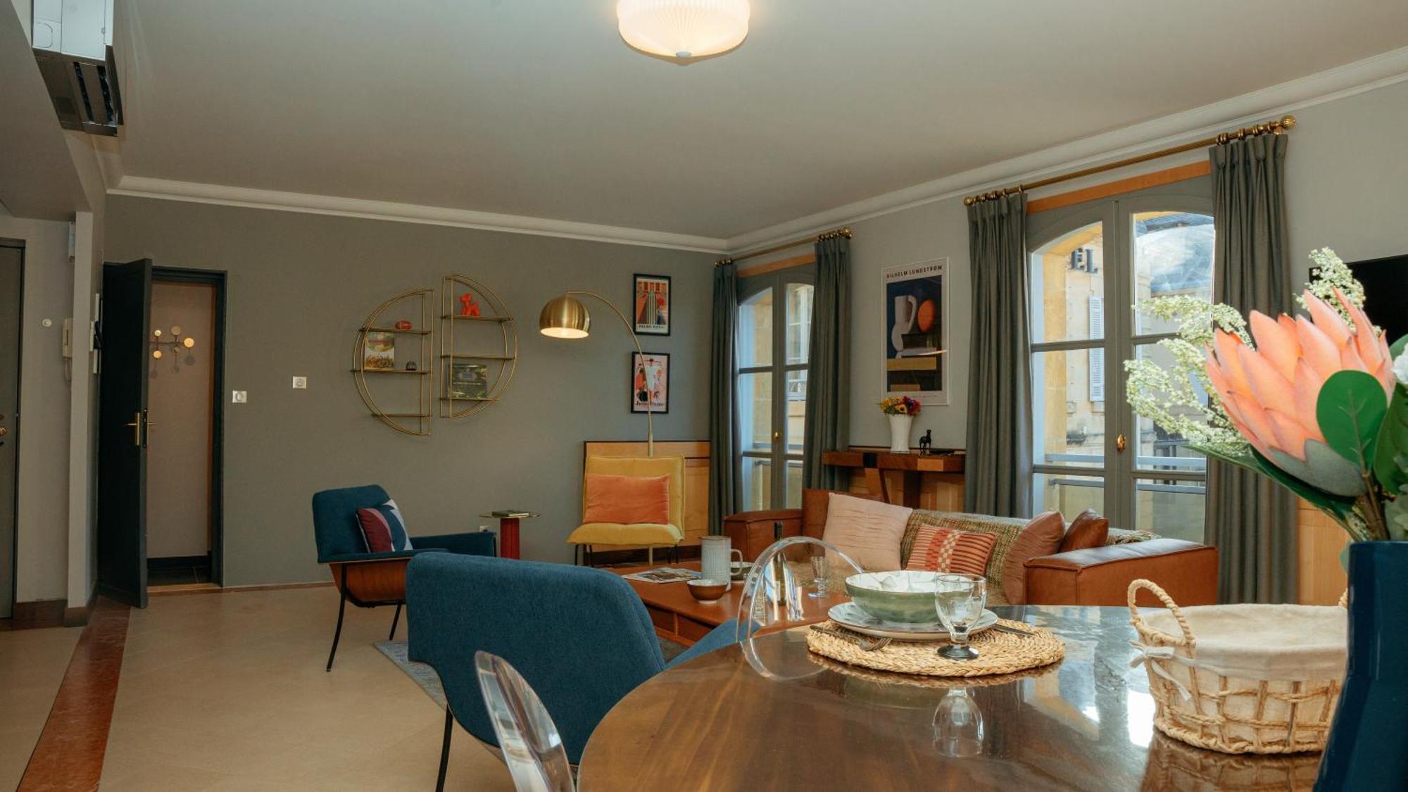 Superbe Appartement 132M2, Classe 5 Etoiles, Sarlat Centre מראה חיצוני תמונה